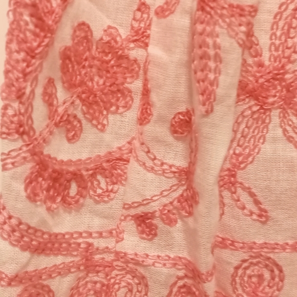 Boho Embroidered  Ethnic Maxi Dress made in Italy - Picture 6 of 8